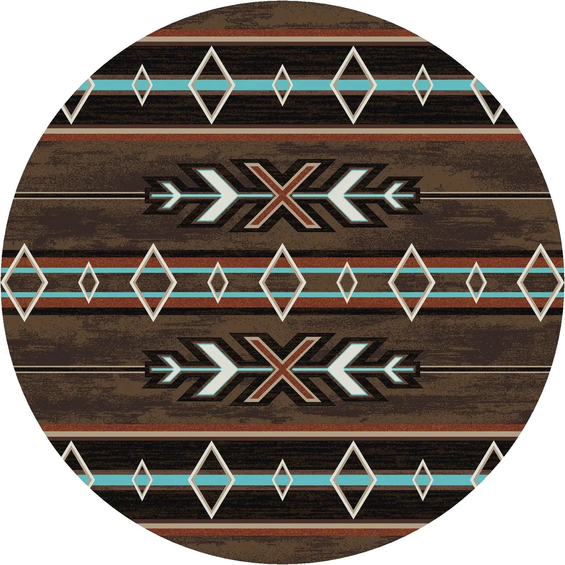 X's & Diamonds Southwestern Area Rugs