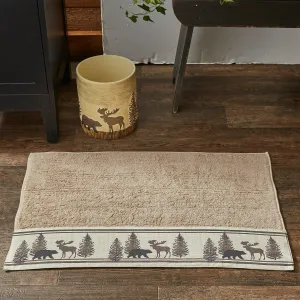 Yakutat Wildlife Bath Mat sectional couch, U-shape sofa