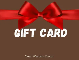 YWD Gift Card wall decor, home accessories