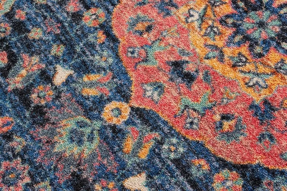 Zanza Marionberry Art Area Rugs